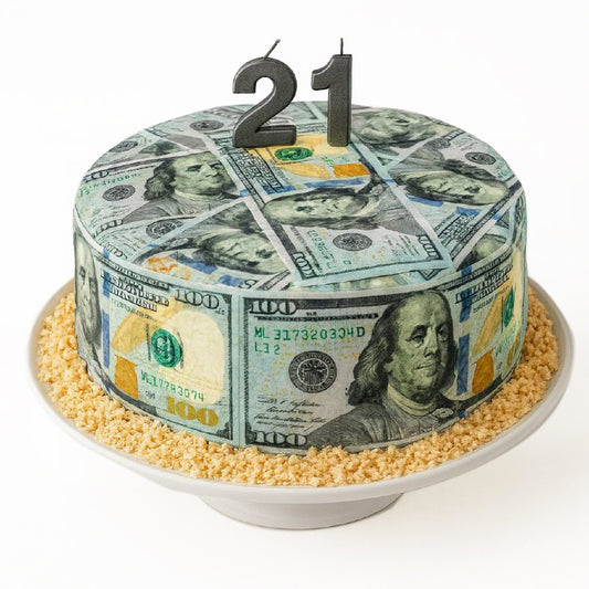 Money Maker Birthday Cake